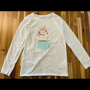 Girls Long Sleeve Birthday Shirt